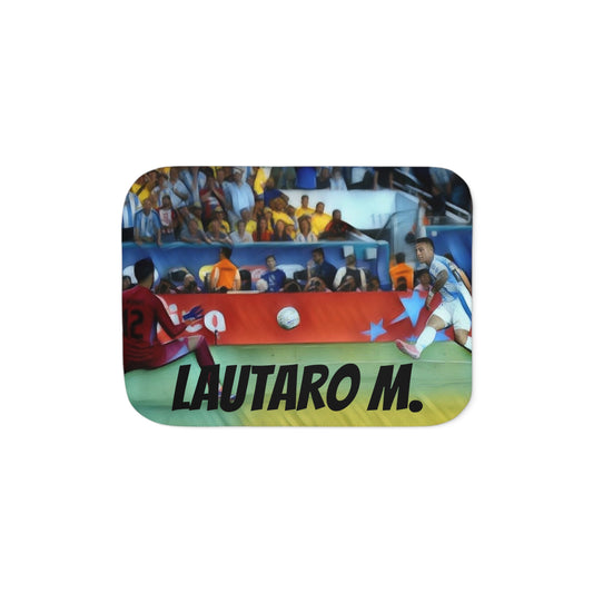 Frazada , Sherpa Blanket, Two Colors Lautaro Argentina - Deportivo Gorillas