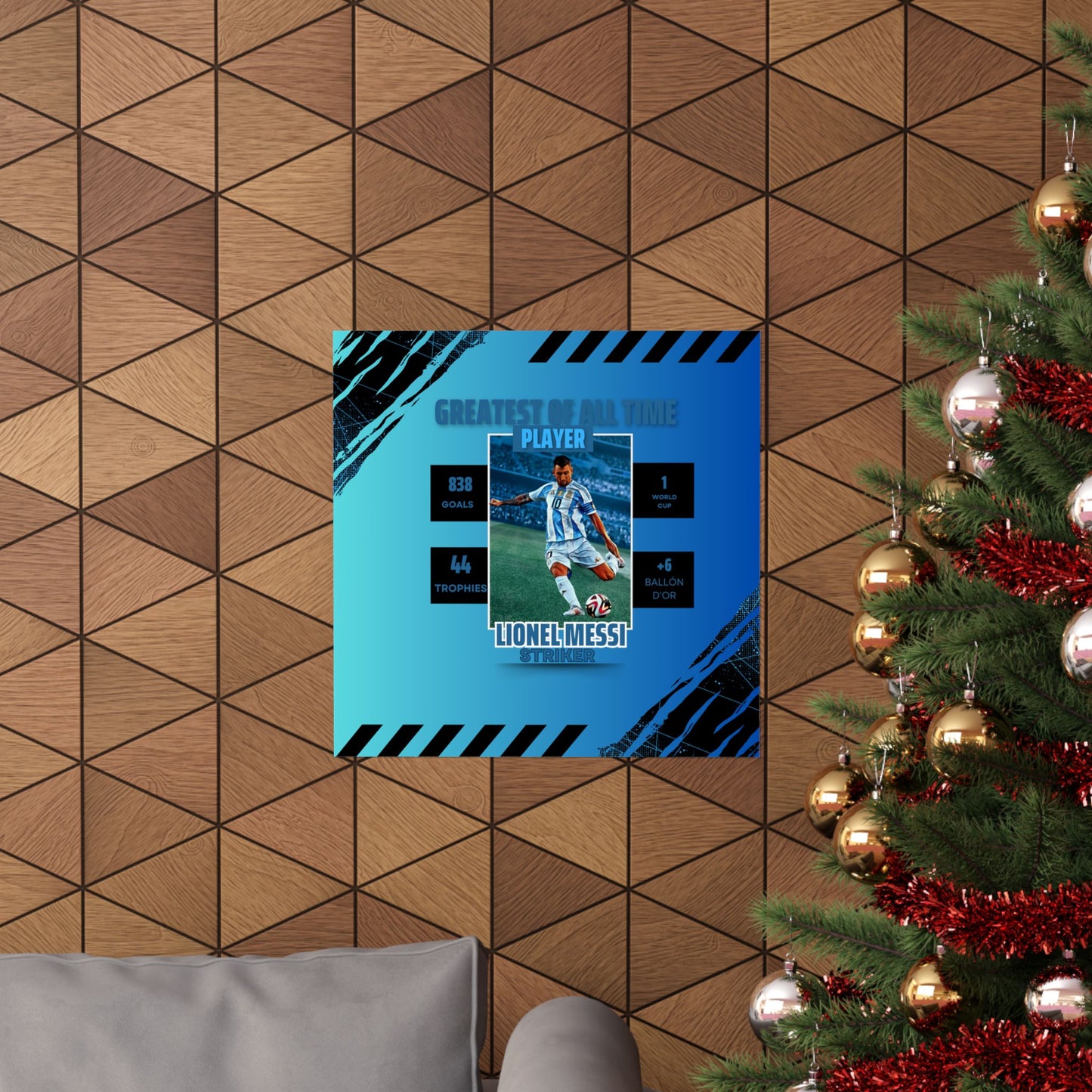 Poster - Leonel Messi - GOAT - Deportivo Gorillas