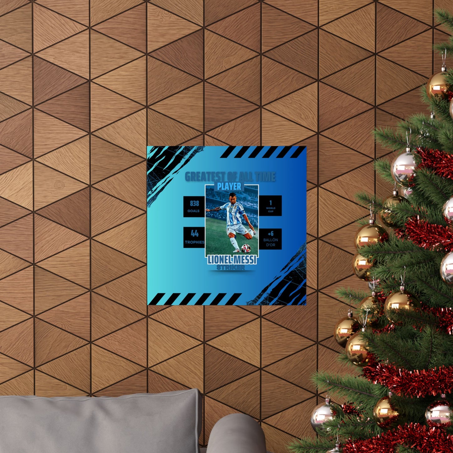 Poster - Leonel Messi - GOAT - Deportivo Gorillas