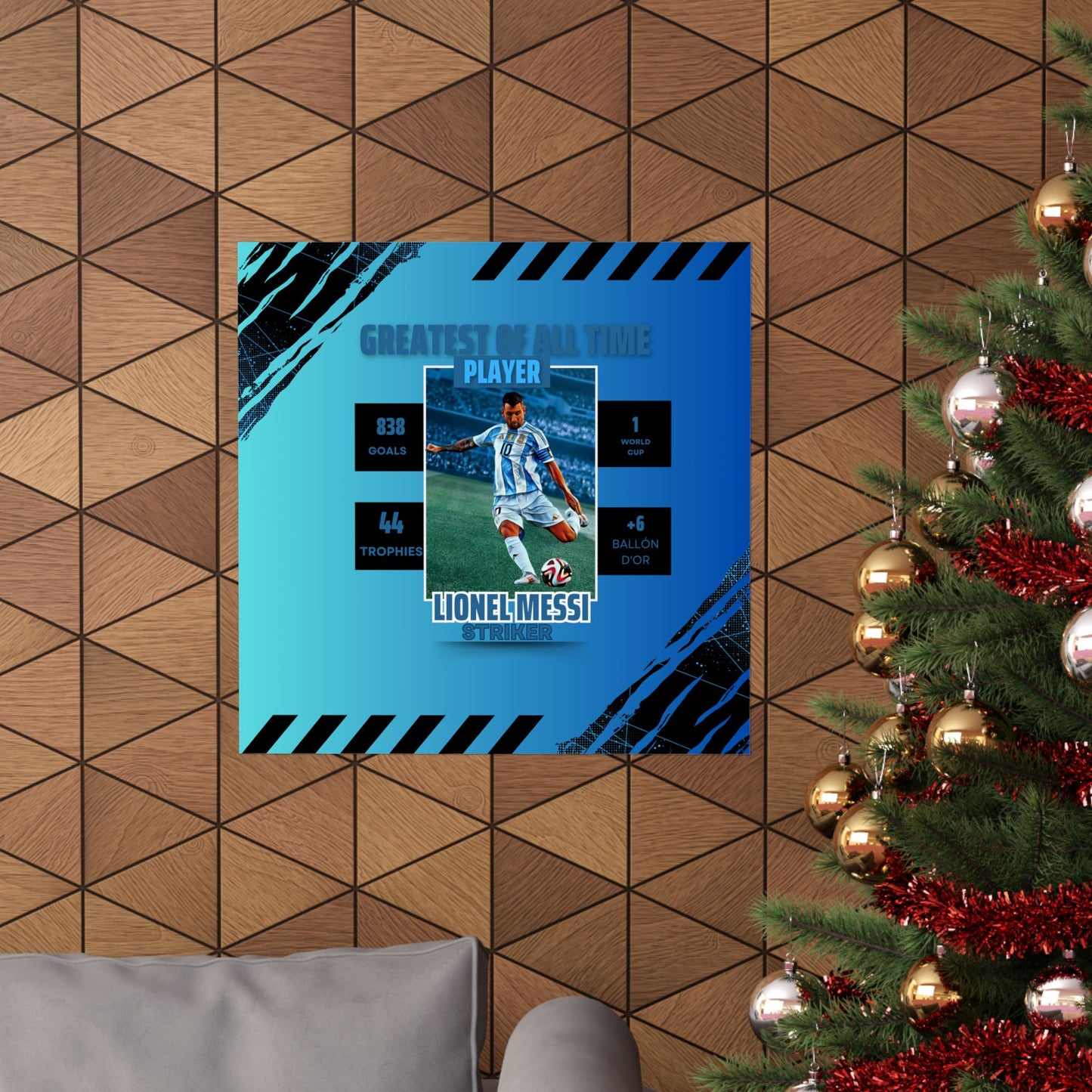 Poster - Leonel Messi - GOAT - Deportivo Gorillas