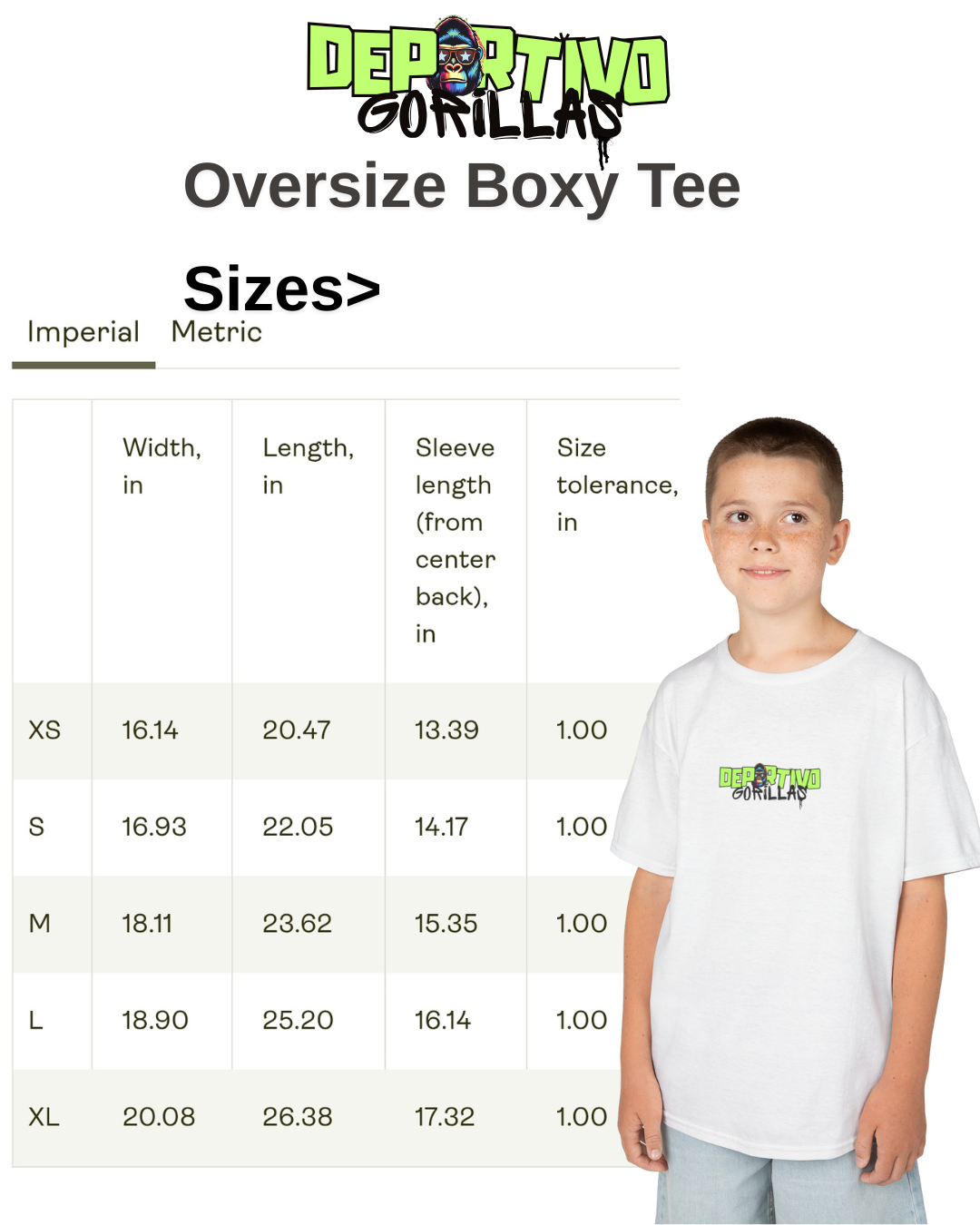 Kids T-Shirt - CR7 Design - Deportivo Gorillas