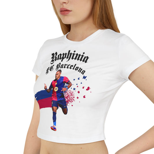 Women's Baby Tee - Raphinia FC Barcelona - Deportivo Gorillas 