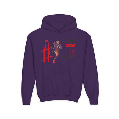 Youth Hooded Sweatshirt - Nichelle Prince - Canada - Deportivo Gorillas 