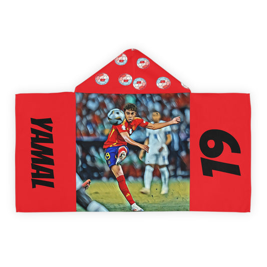 Euro 2024 - Youth Hooded Towel - Yamal - España - Deportivo Gorillas 