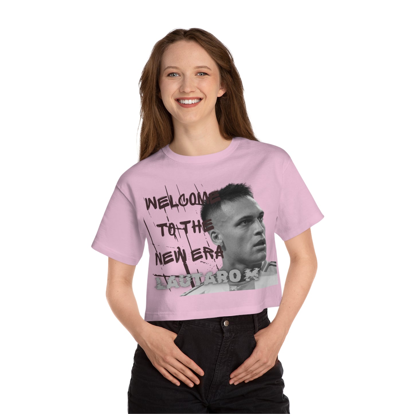 Champion Women's Heritage Cropped T-Shirt Lautaro Martinez