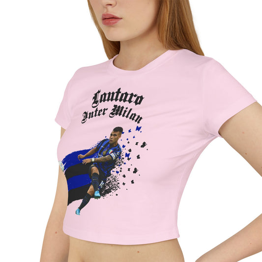 Lautaro Martinez Inter Milan Women's Baby Tee - Deportivo Gorillas 