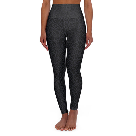 Black Panther Yoga Leggings - High Waisted Workout Pants - Deportivo Gorillas 