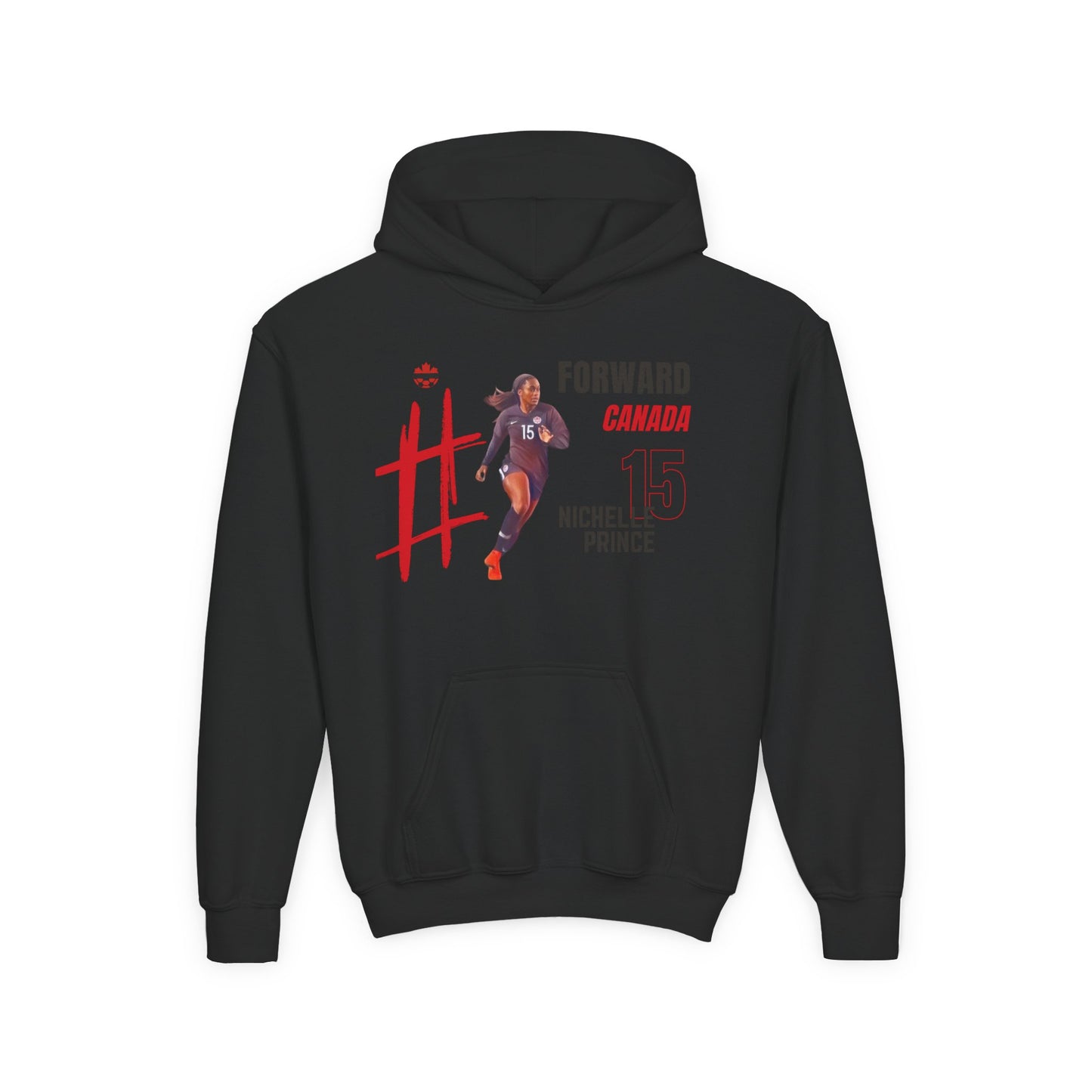 Youth Hooded Sweatshirt - Nichelle Prince - Canada