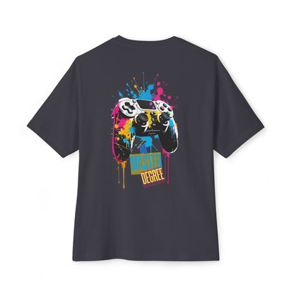 Oversized Boxy Tee - Gamer Degree - Deportivo Gorillas 