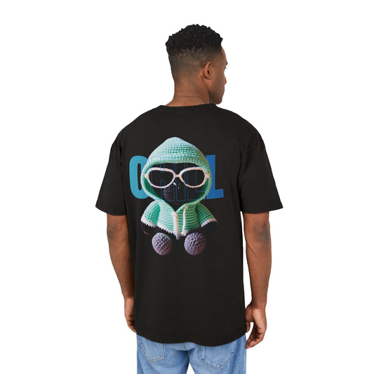 Oversize Tee - Chill Gorilla's Men Acid Washed Heavy Tee Shirt