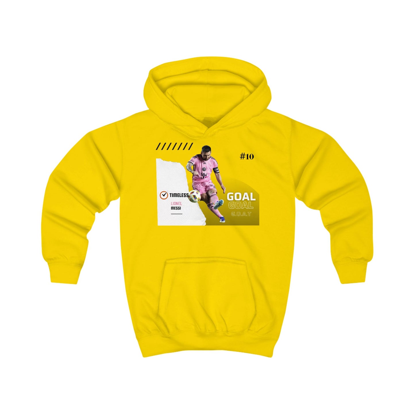 Kids Hoodie Inter Miami, Lionel Messi Timeless - Deportivo Gorillas 