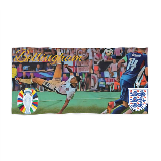 Euro 2024 - Bellingham -  Beach Towel - England - Deportivo Gorillas 