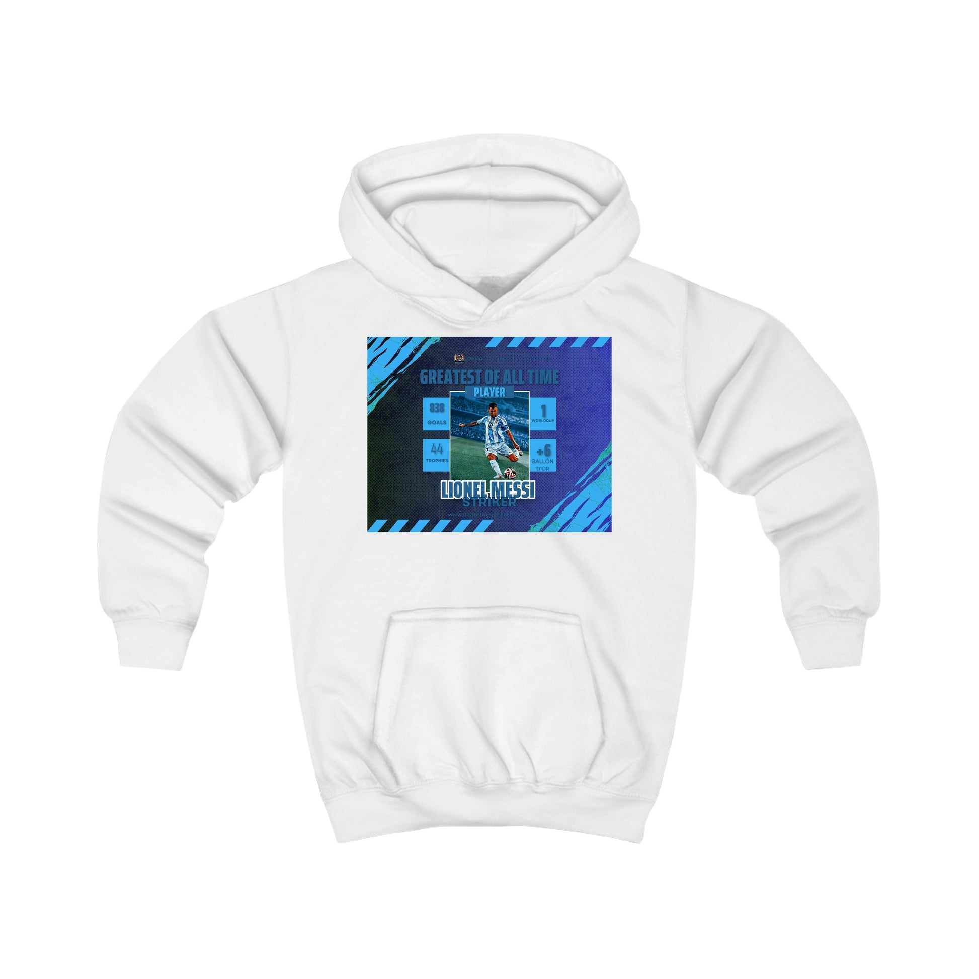 Kids Hoodie - Messi - Argentina - Deportivo Gorillas 
