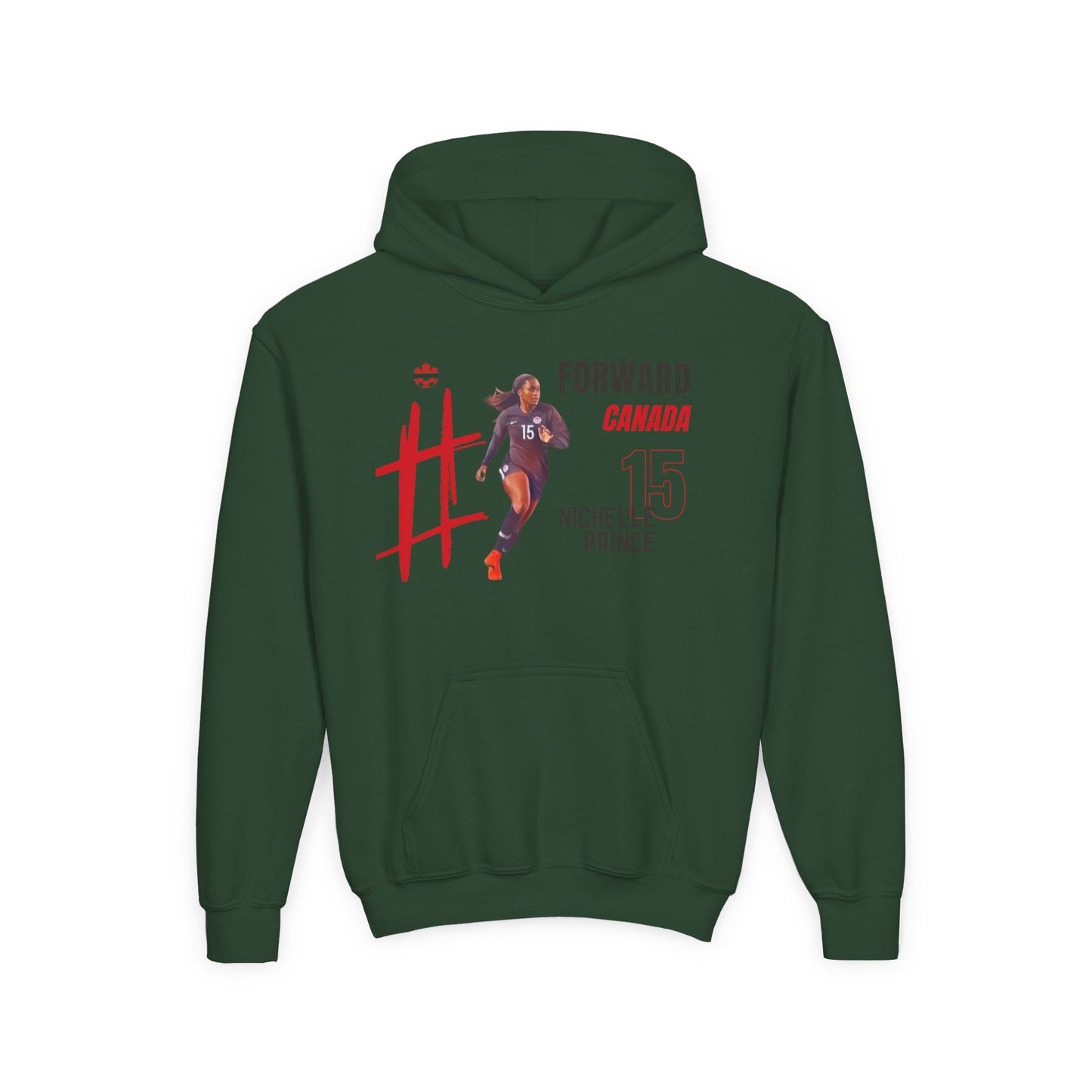 Youth Hooded Sweatshirt - Nichelle Prince - Canada
