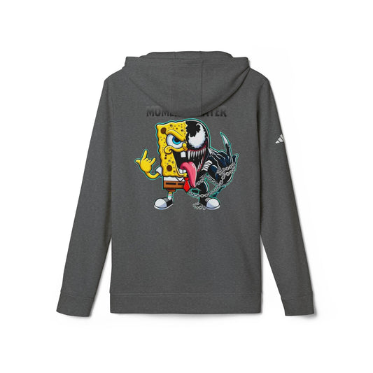 Adidas Fleece Hoodie — 'Bob Sponge Venom Moment' Design