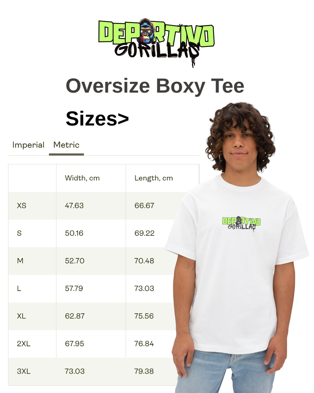 Oversized Boxy Tee - Gamer Degree - Deportivo Gorillas 