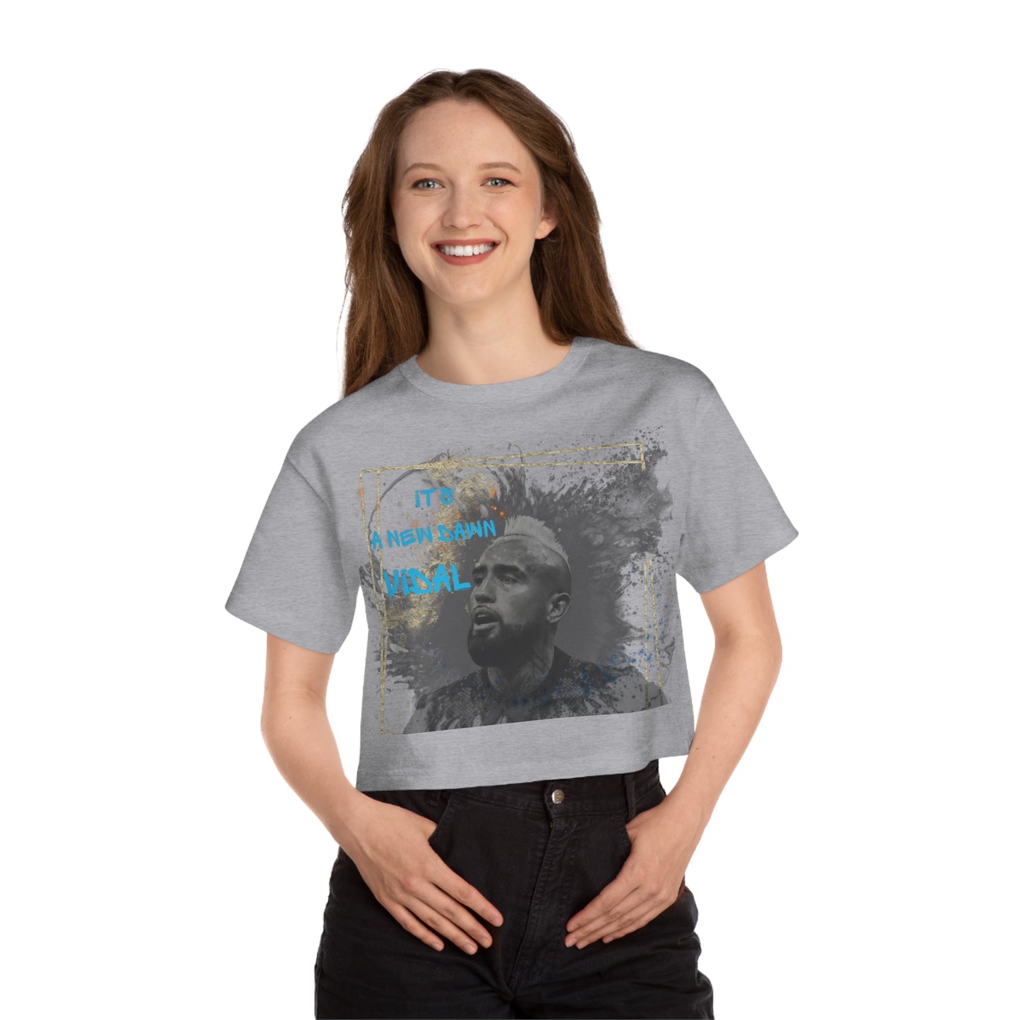 Champion Women's Heritage Cropped T-Shirt Vidal