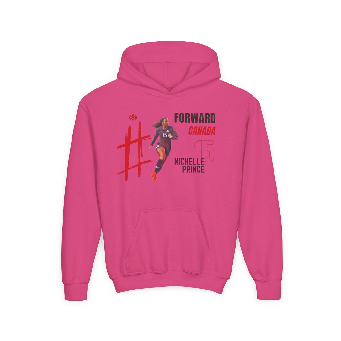 Youth Hooded Sweatshirt - Nichelle Prince - Canada