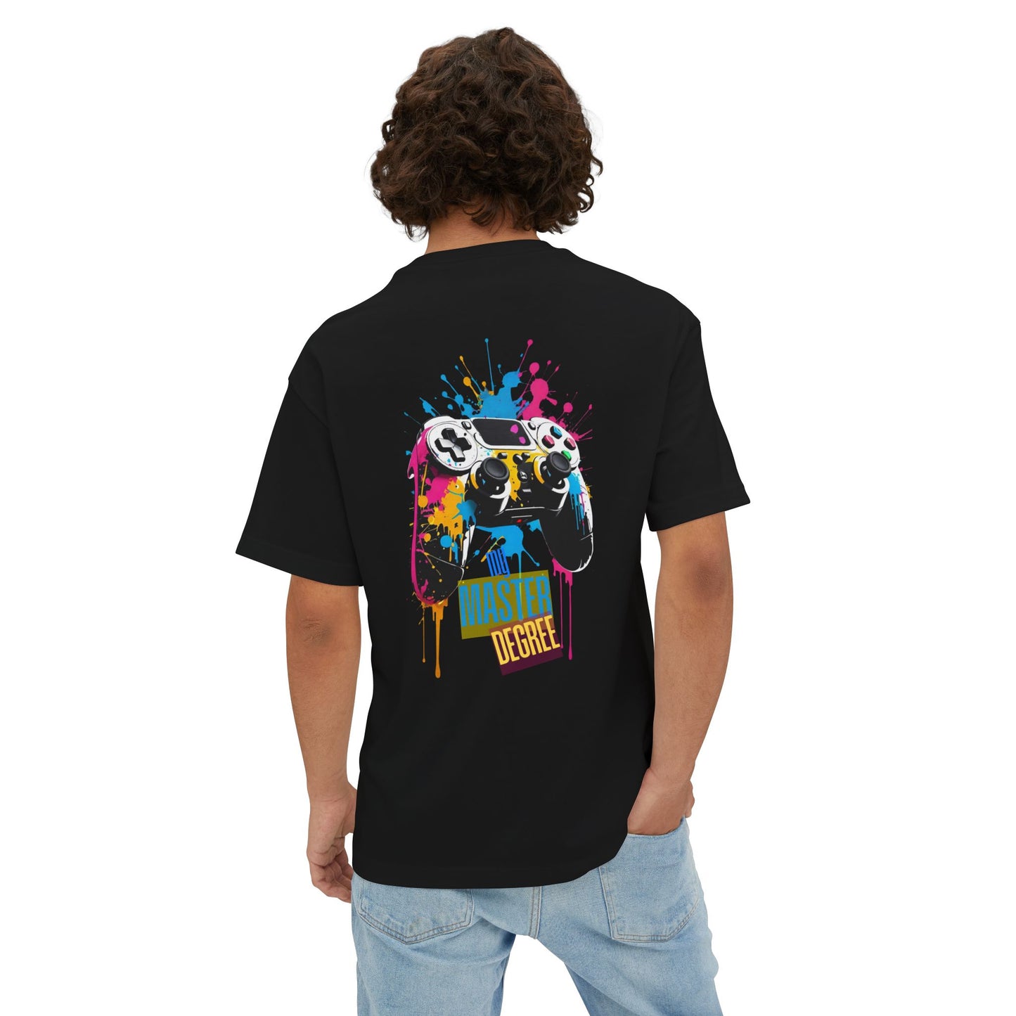 Oversized Boxy Tee - Gamer Degree - Deportivo Gorillas 
