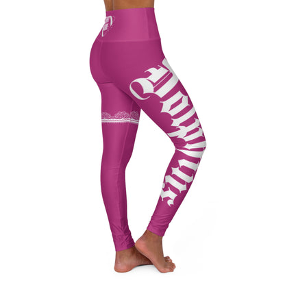 Pink Yoga Leggings Dolphins - Deportivo Gorillas 
