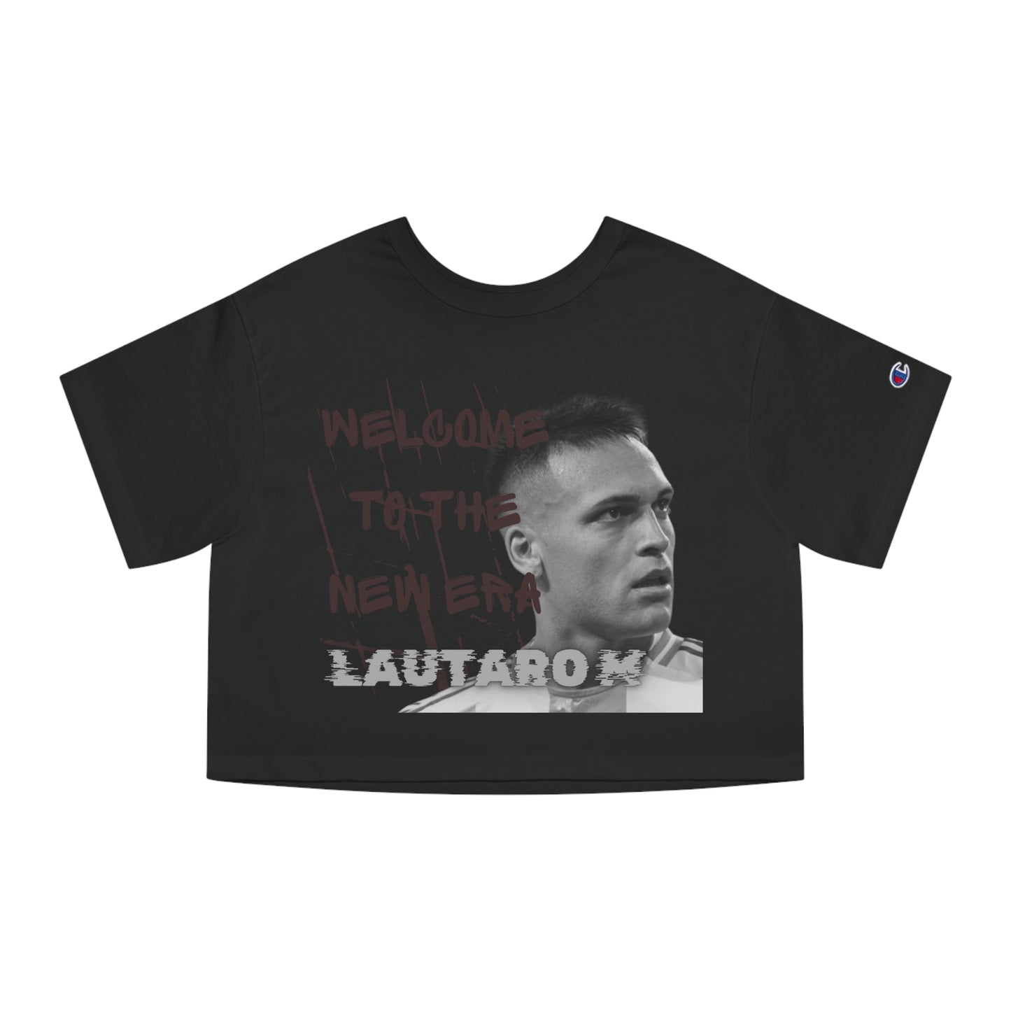Champion Women's Heritage Cropped T-Shirt Lautaro Martinez