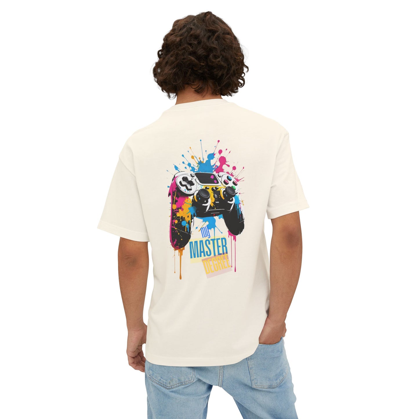 Oversized Boxy Tee - Gamer Degree - Deportivo Gorillas 