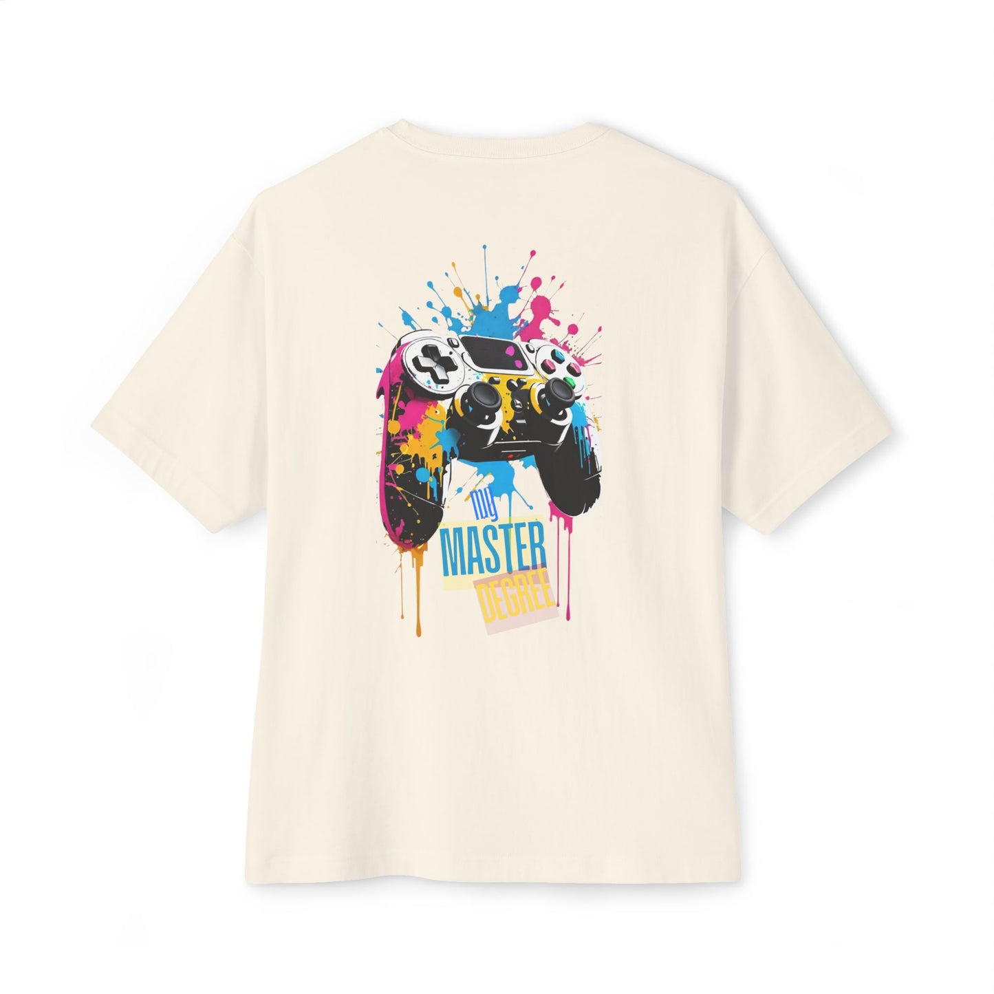 Oversized Boxy Tee - Gamer Degree - Deportivo Gorillas 