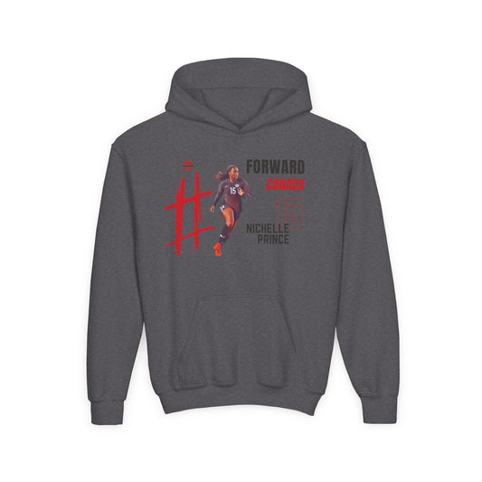 Youth Hooded Sweatshirt - Nichelle Prince - Canada - Deportivo Gorillas 