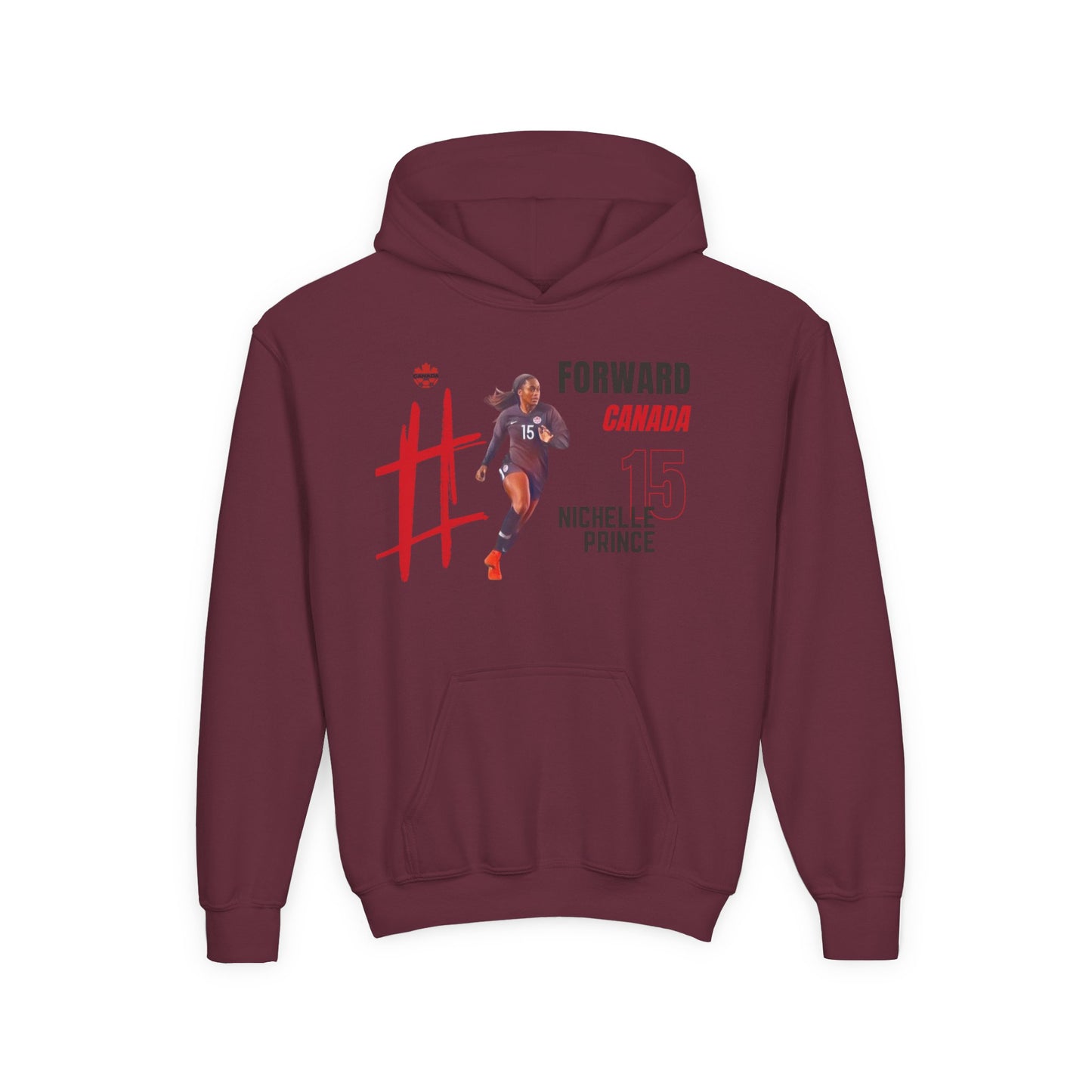 Youth Hooded Sweatshirt - Nichelle Prince - Canada