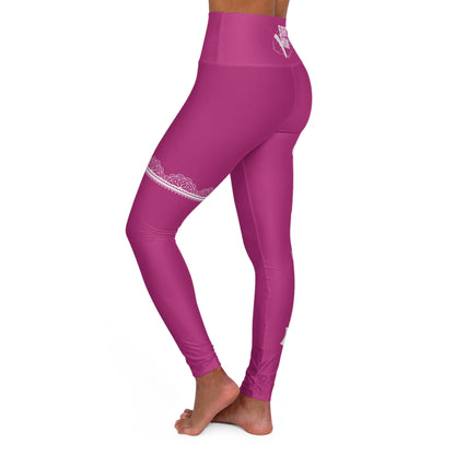 Pink Yoga Leggings Dolphins - Deportivo Gorillas 