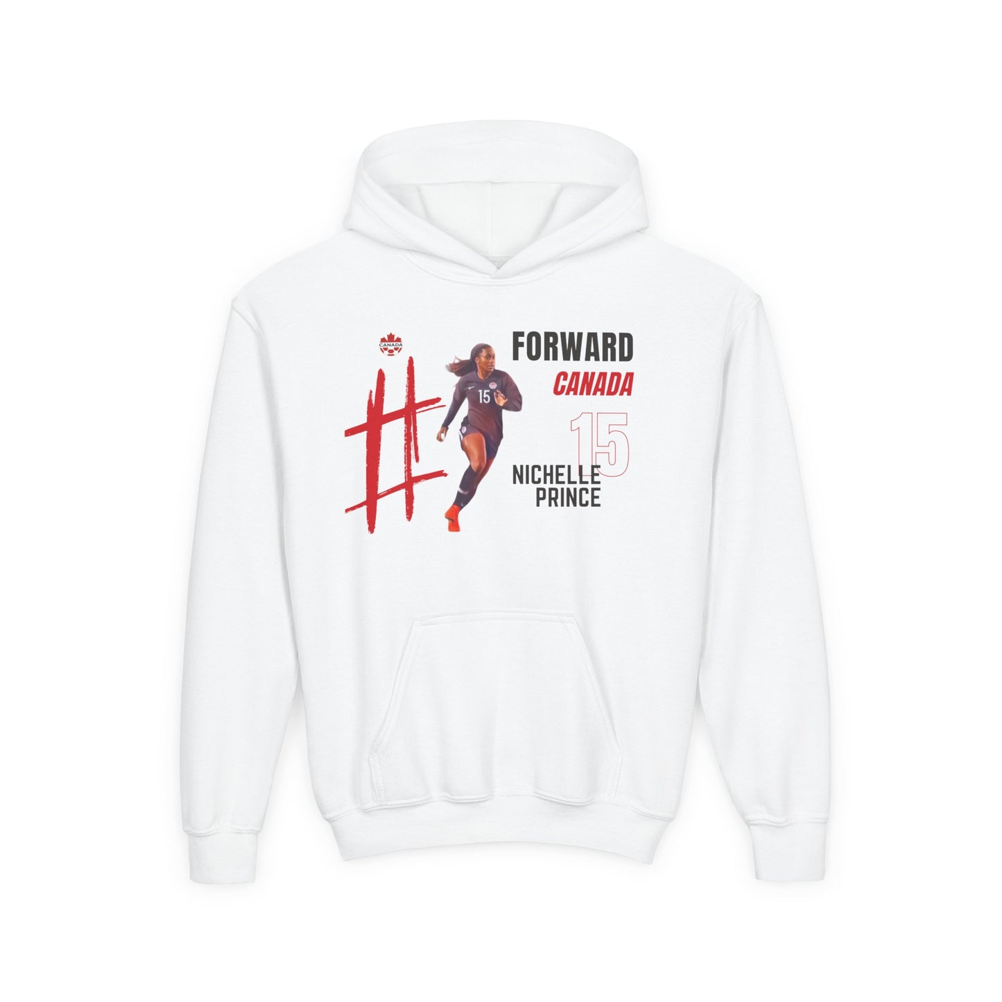 Youth Hooded Sweatshirt - Nichelle Prince - Canada