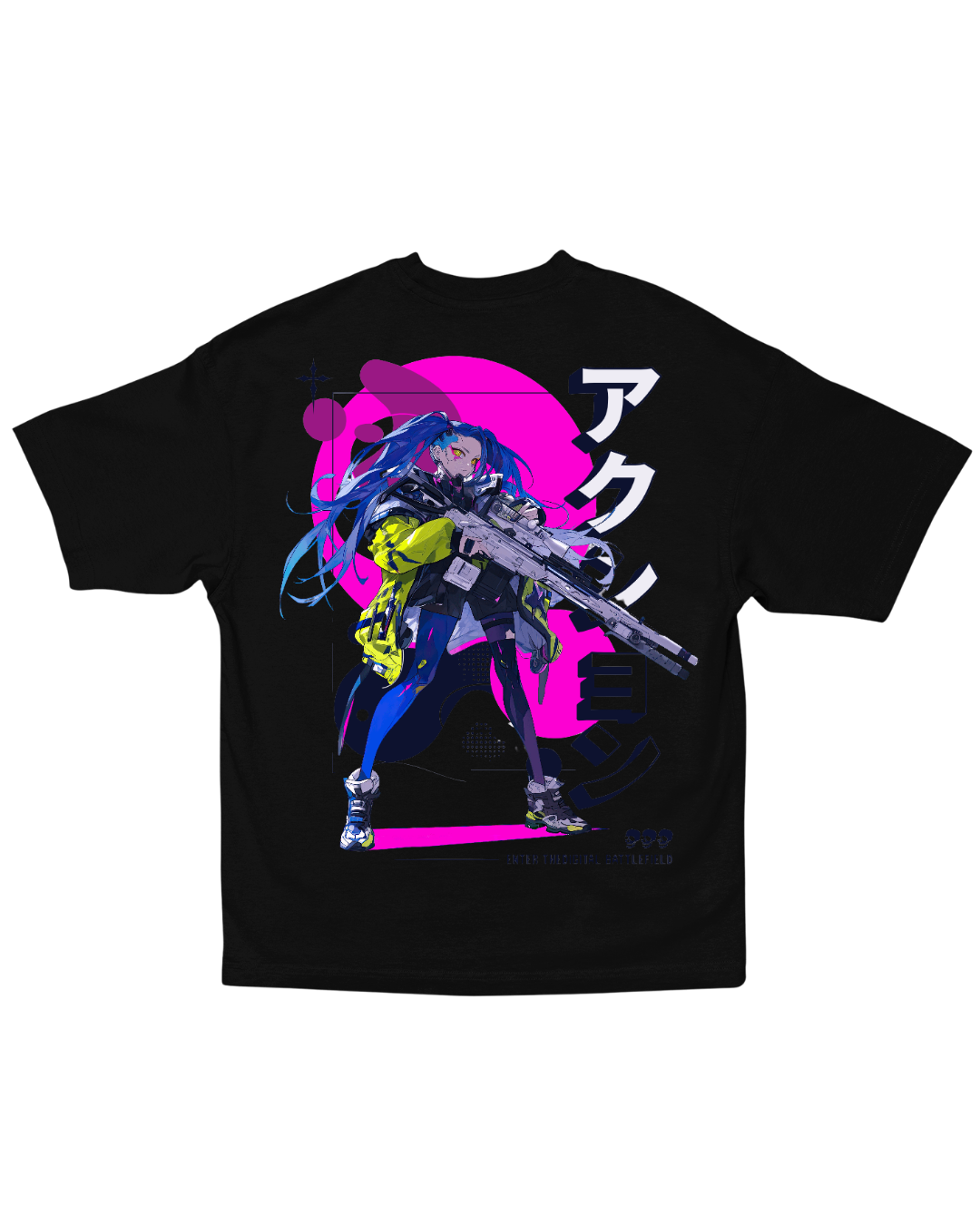 Digital Action - Deportivo Gorillas Men's Oversize T-Shirt  Drop Shoulder Boxy 270G Cotton - Deportivo Gorillas 