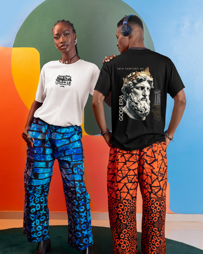 Gods Era - Deportivo Gorillas Men's Oversize T-Shirt  Drop Shoulder Boxy 270G Cotton - Deportivo Gorillas 