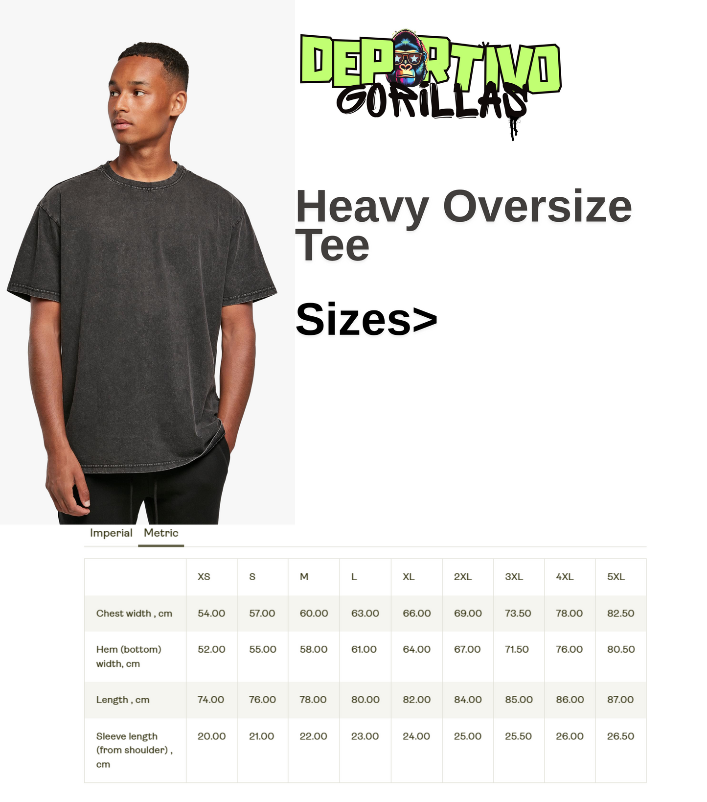 Oversize Tee - Madness Bunny Acid Washed Men's Heavy Tee - Deportivo Gorillas 