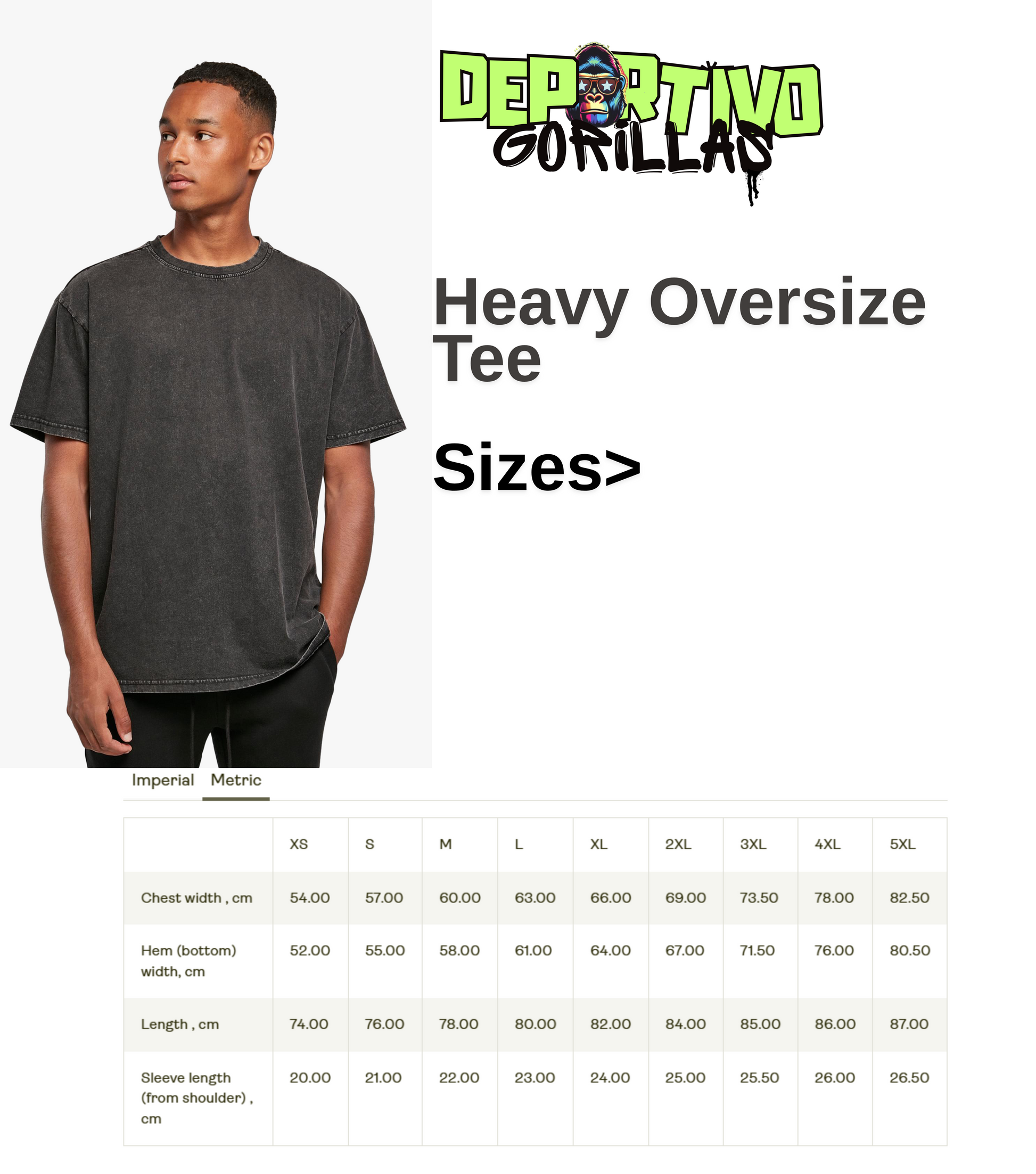 Oversize Tee - Madness Bunny Acid Washed Men's Heavy Tee - Deportivo Gorillas 