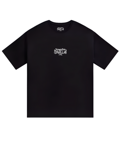 Rebel - Deportivo Gorillas Men's Oversize T-Shirt  Drop Shoulder Boxy 270G Cotton - Deportivo Gorillas 